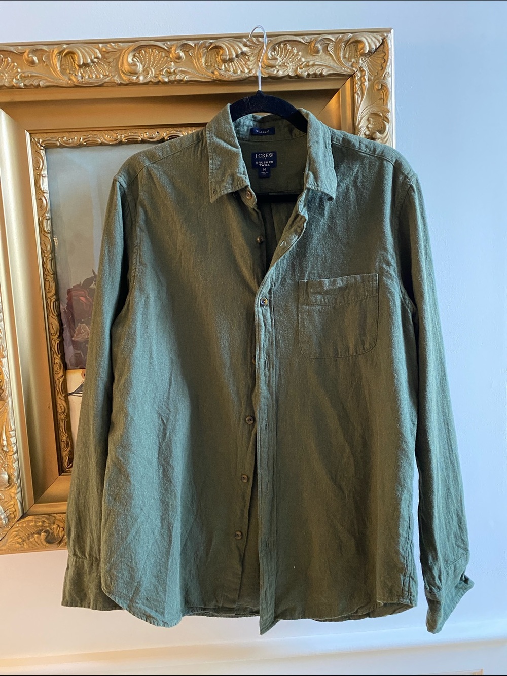 J. CREW FACTORY Brushed Twill Shirt